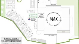 All the info about your holiday apartment in Stubaital ➔ Parking layout and rules for Max Mountain Apartments guests